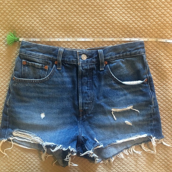 💠 Levi’s PREMIUM 501 Shorts - Picture 15 of 16